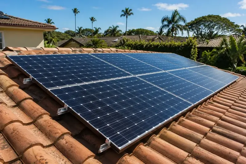 Installation de panneaux solaires à Mésanger